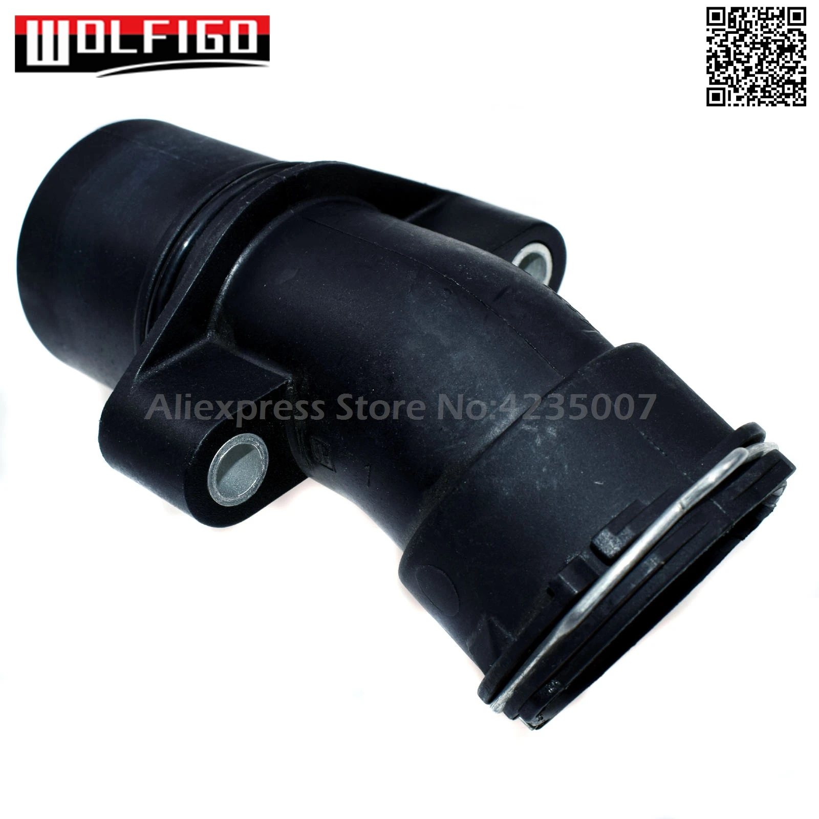 For Mercedes C230 2003 04 2005 Engine Coolant Thermostat Housing 271 200 12 56 A2712001256