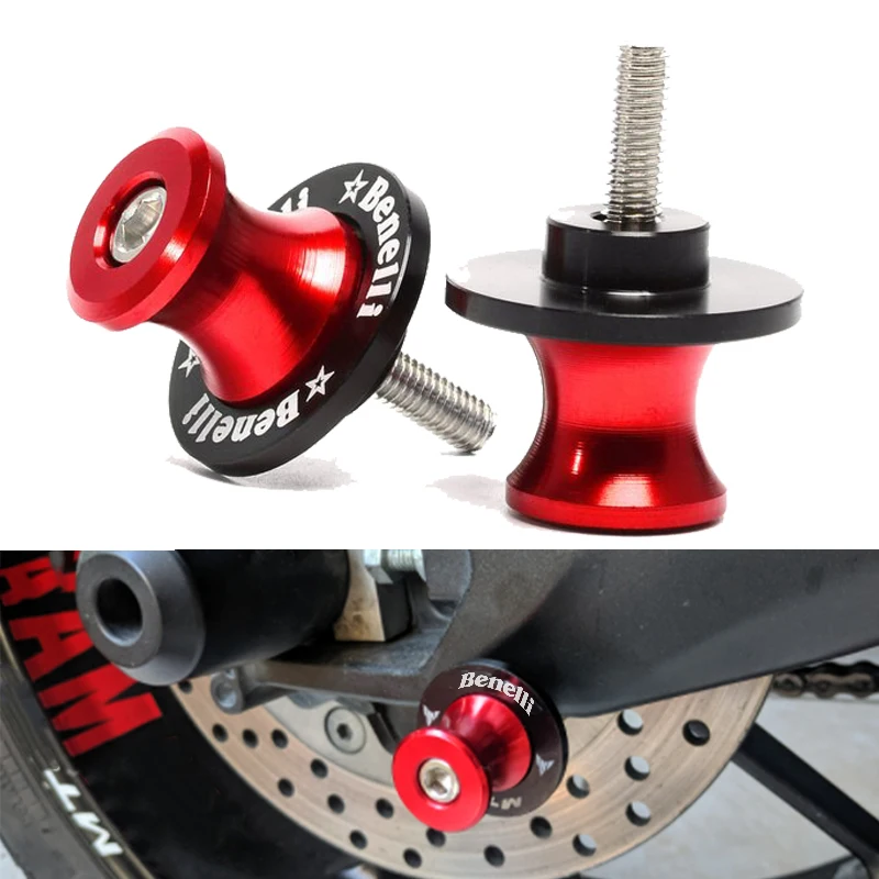 Motociclo Di Alta Qualità Accessori Forcellone Rocchetti Slider Per Benelli Bn 600/302/600I/302/251/ 302 Bj500 Tnt Trk 502 Leoncino/X