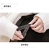 Cotton's Belly Patchwork PU Leather Shorts For Pregnant Women Fashionable Wide-legged Short Pants Maternity Side Split Trousers 6