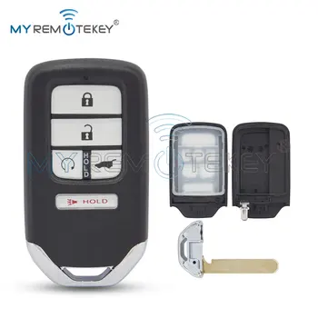 MYREMOTEKEY PN 72147-TLA-A01 Smart key case shell 5 button for Honda Civic CRV Pilot 2016 2017 2018 FCC KR5V2X 1