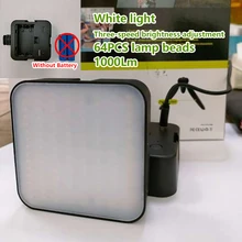 

LED Video Light on Camera Portable Photography Lighting Rechargeable Battery LED Vlog Fill Light Lamp for Smartphone SLR Camera