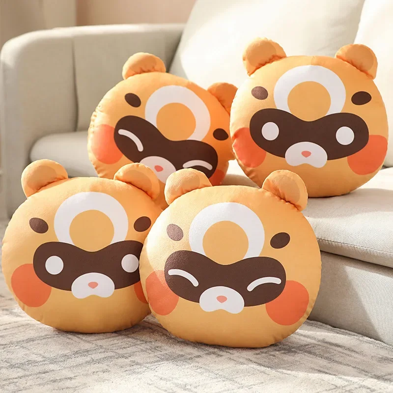 

Genshin Impact Xiangling Guoba Pillows COS Props Stuffed Animals Plush Fantasy Figurines Nice Festival Souvenir For Friends
