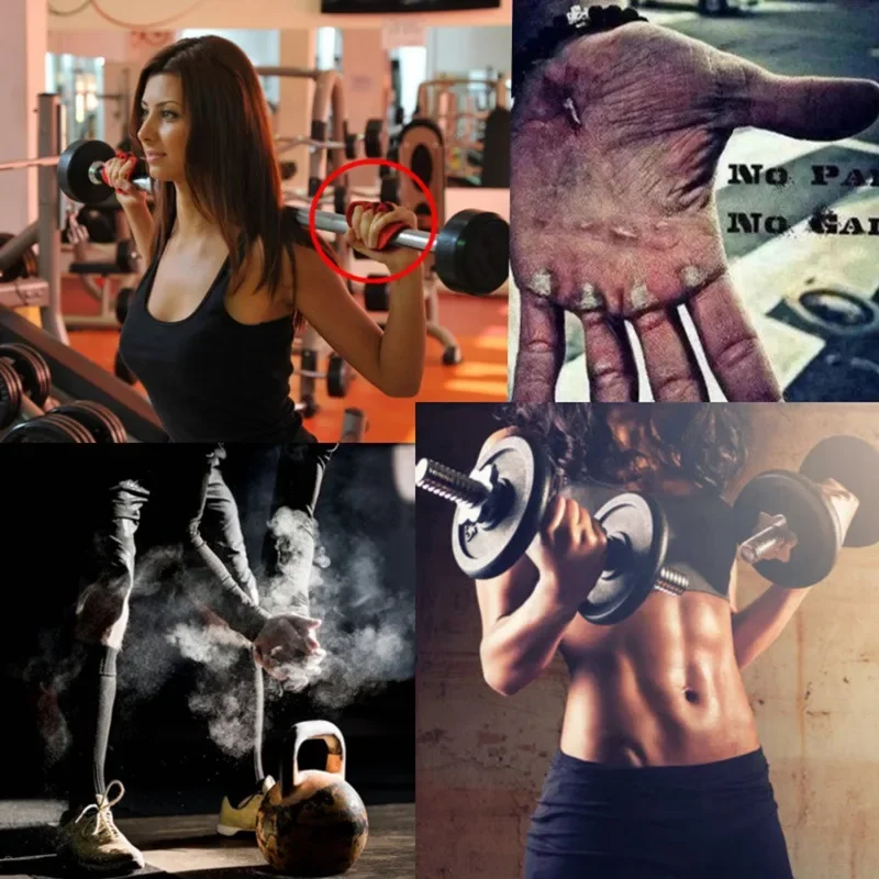 Training Sport Gloves Weightlifting Gloves for Men Women Body Building Gym Half Finger Non-Slip Hand Wrist Palm Protector Gloves 5