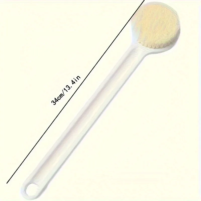 Bath Brush Long Handle Soft Hair Back Rubbing Body Scrubbing Gods Rub