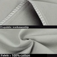 1 taie d'oreiller brossée 100 % coton - Super douce, fermeture d'enveloppe, 18,89 x 29,13 pouces, disponible en plusieurs couleurs 5