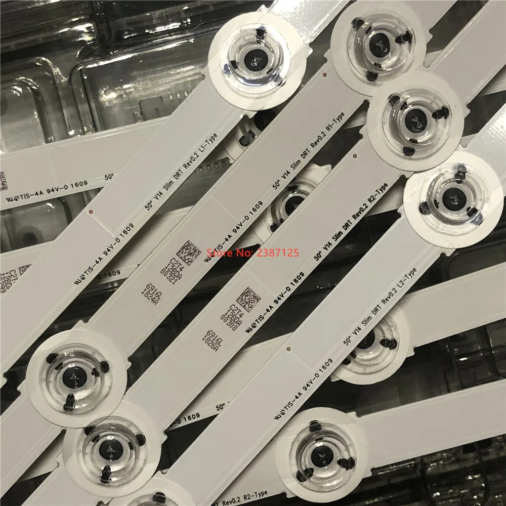 TX-50AS650B TX-50AS740B TH-50AS670C LED 백라이트 스트립, 50 인치 V14 SLIM DRT REV0.2, 6916L-1824A, 6916L-1825A, 6916L-1826A,