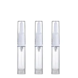 Compact Liquid Foundation Travel Bottle - Refillable and Portable Cosmetics Solution (5/10/15ml) (10ML 3pcs Set-A)
