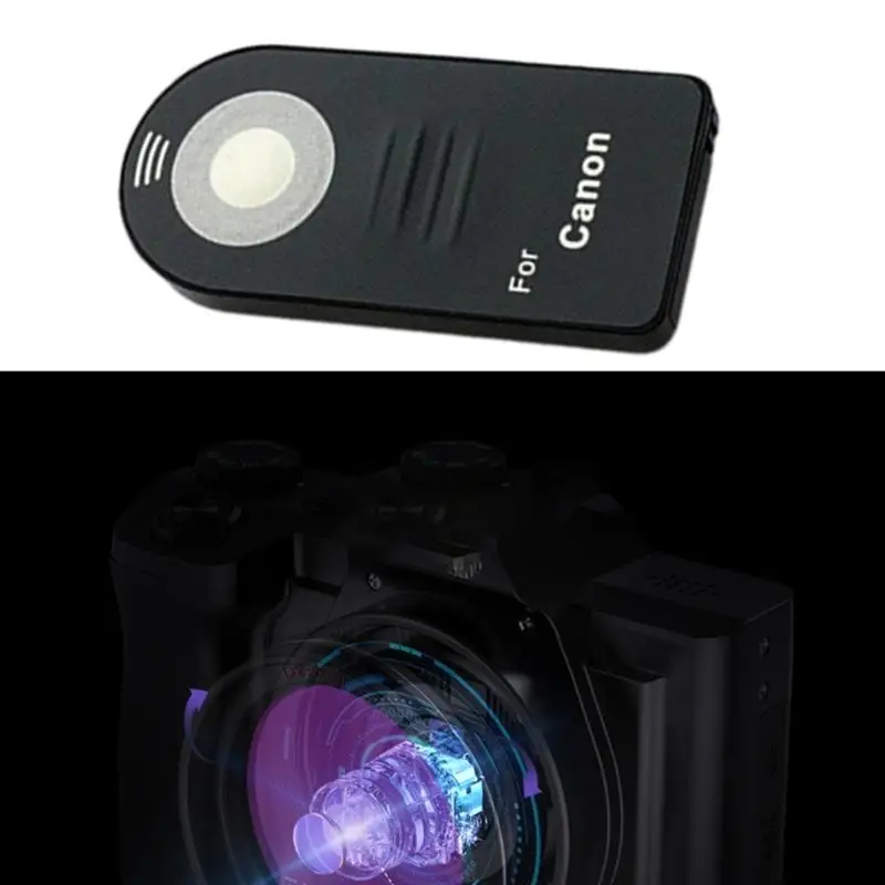 Camera Remote Shutter Button Camera Remote Shutter Release RC-6 Wireless for Canon 7D 6D 5D Mark II III 450D 500D 550D 600D 650D 700