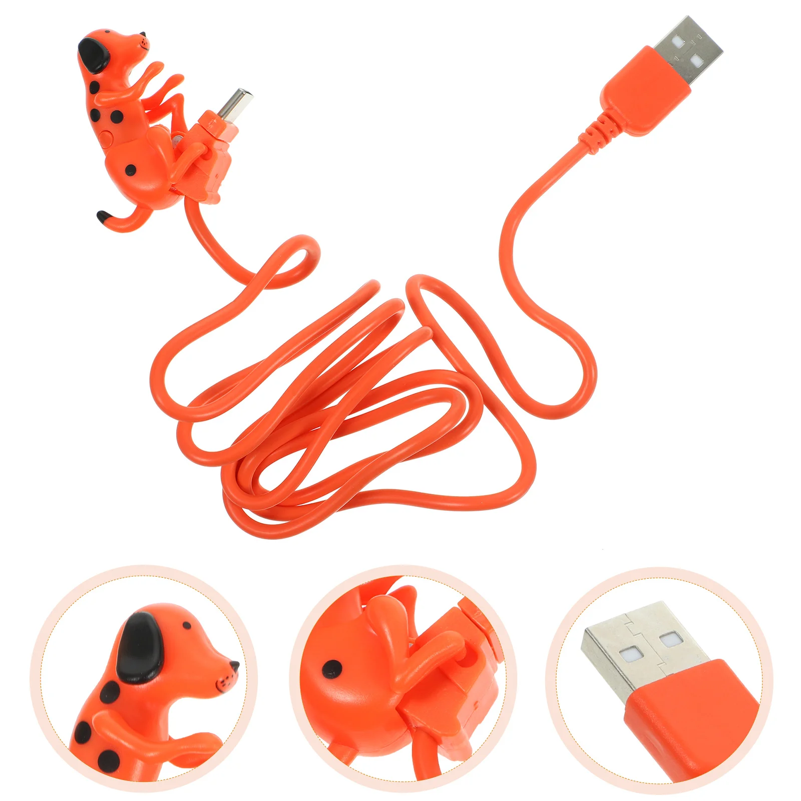 Rogue Dog Data Cable Shaped Charging Cellphone Creative Portable Mobile Models Compatible Accessories