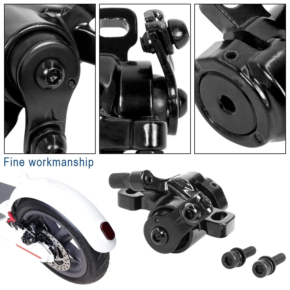 Elektroroller-Bremssattel für Xiaomi 4 Pro M365 PRO MI 3 1S Kickscooter, Hinterrad-Scheibenbremse aus Aluminiumlegierung mit Schrauben – Detail 4