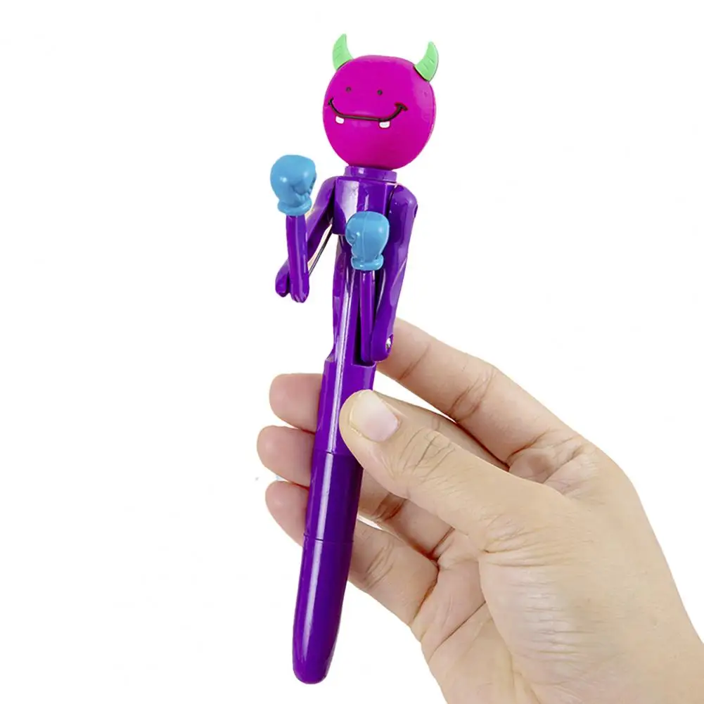 Cartoon Boxing Pen Reliable Ink Pen Decompression Boxing with Ultra-fine Point for Writing Cartoon Shape for Stress