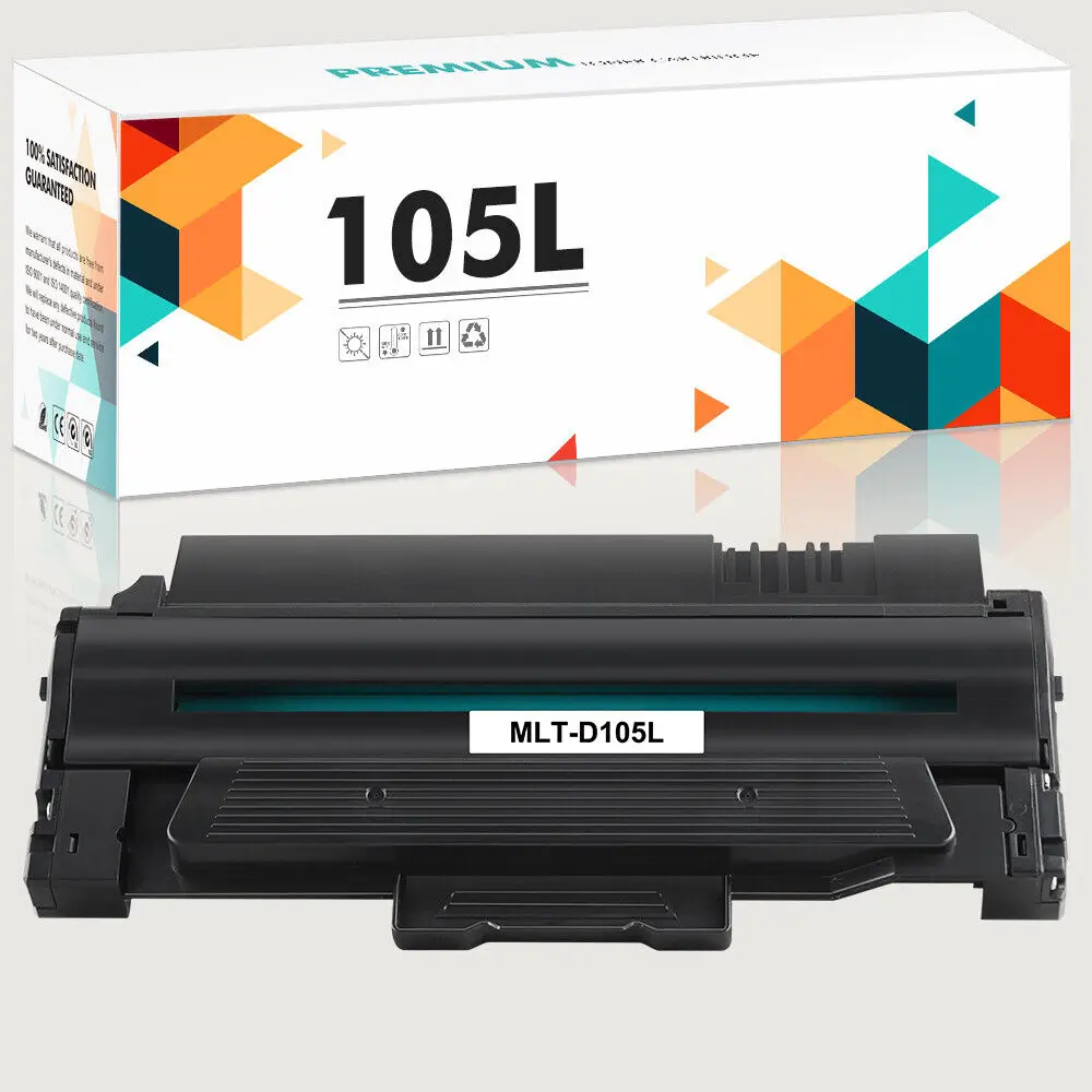 1x MLT-D105L Toner Compatible With Samsung D105L ML-2525 2525W SCX-4623F ML-1915