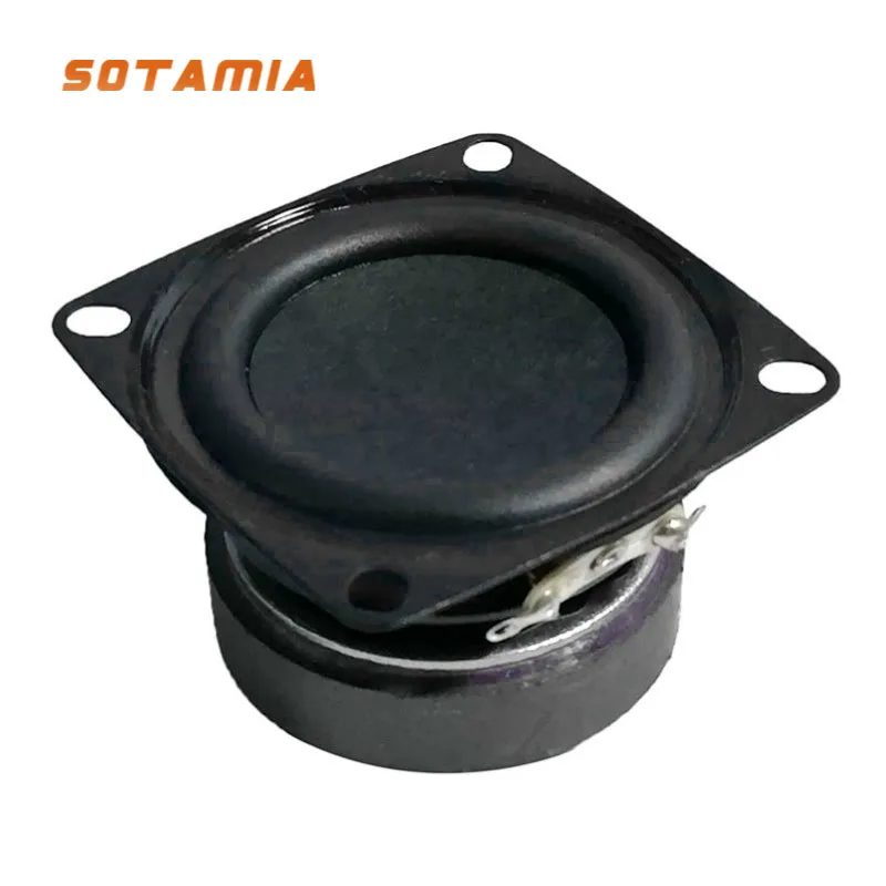 Sotamia 2Pcs 2 Pollici Midrange Subwoofer Hifi Mini Altoparlante Bassa Frequenza 8 Ohm 12W Woofer Suono Musica Altoparlante