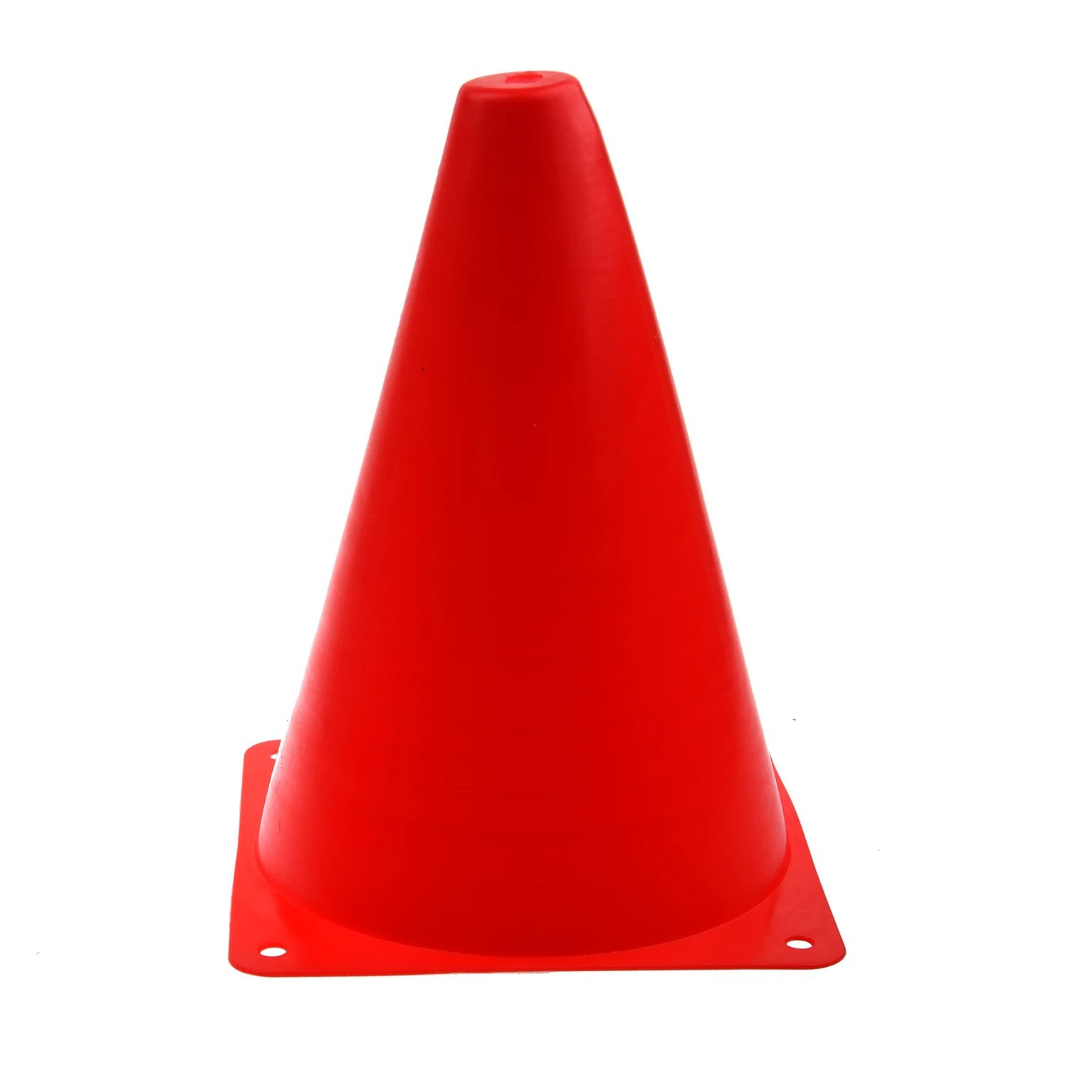6 PCS Multi-function Safety Agility Cone for Football Soccer Sports Field Practice Drill Marking-Red