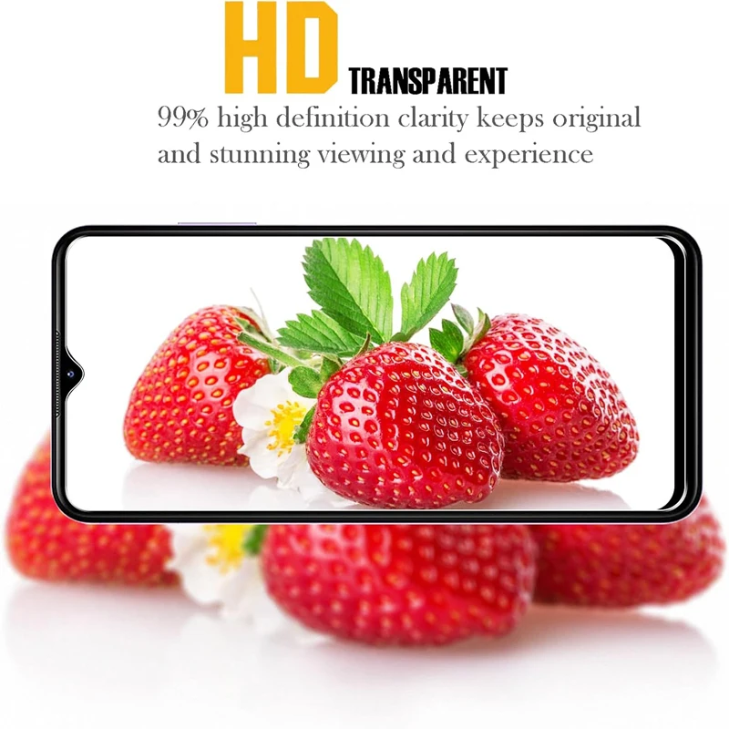 Premium HD Crystal Tempered Glass Screen Protector, 9H Transparency
