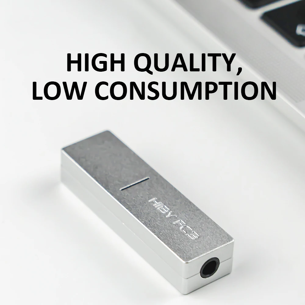 Portable DAC Amplifier HiBy FC3 MQA 8X Dongle Type C USB Audio HiFi Decoder Headphone DSD128 3.5 Jack Android iOS Mac Win10