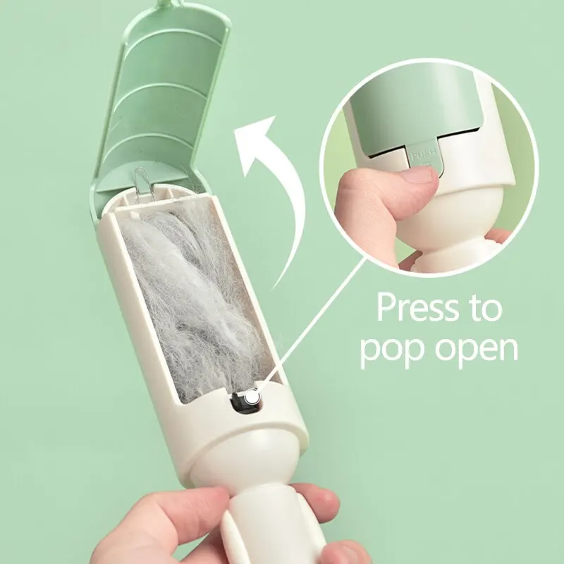 Pet Hair Remover Rolle Reusable Cat And Dog Hair Remover Brush Portable Pet Cleaner