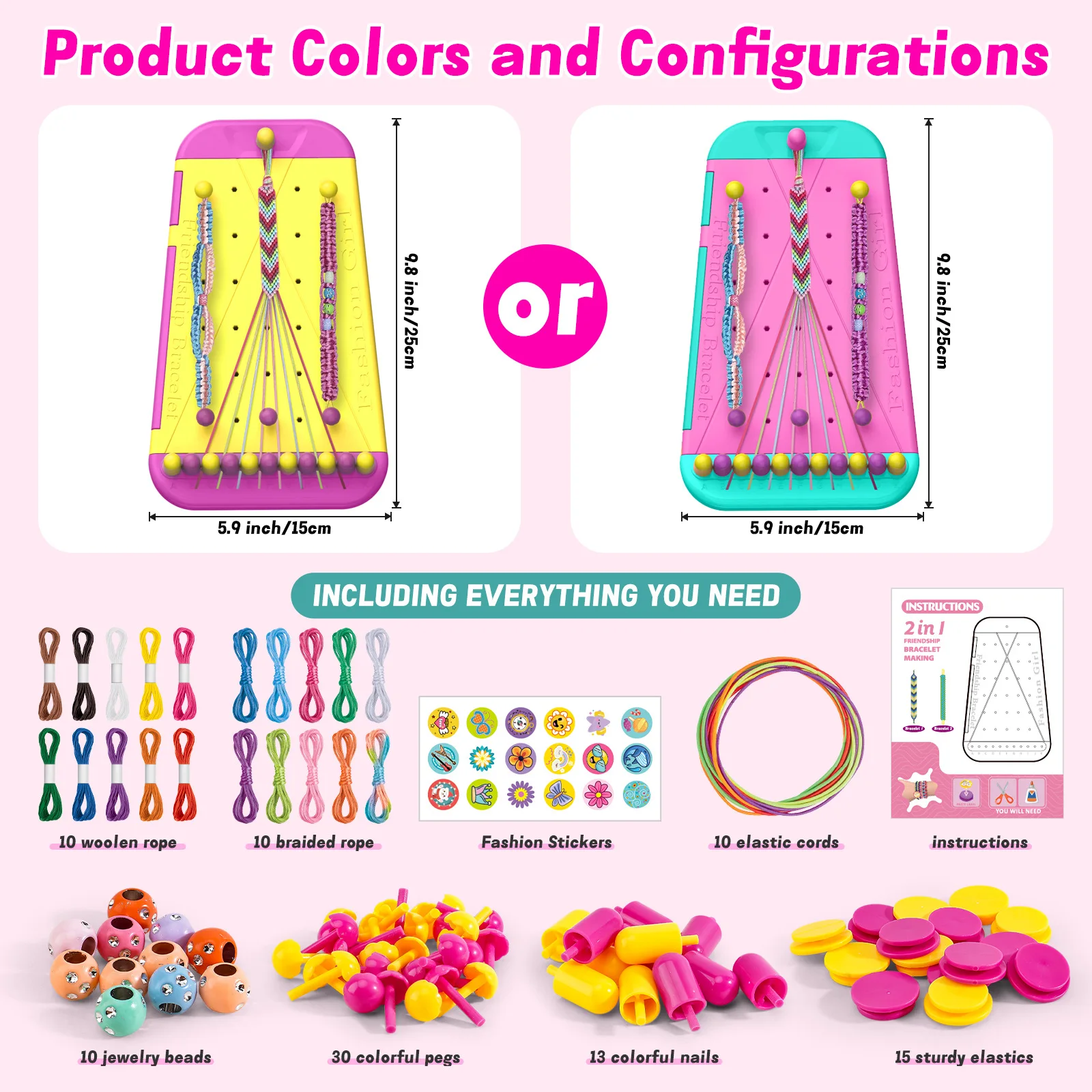 Friendship Bracelet Kit 3