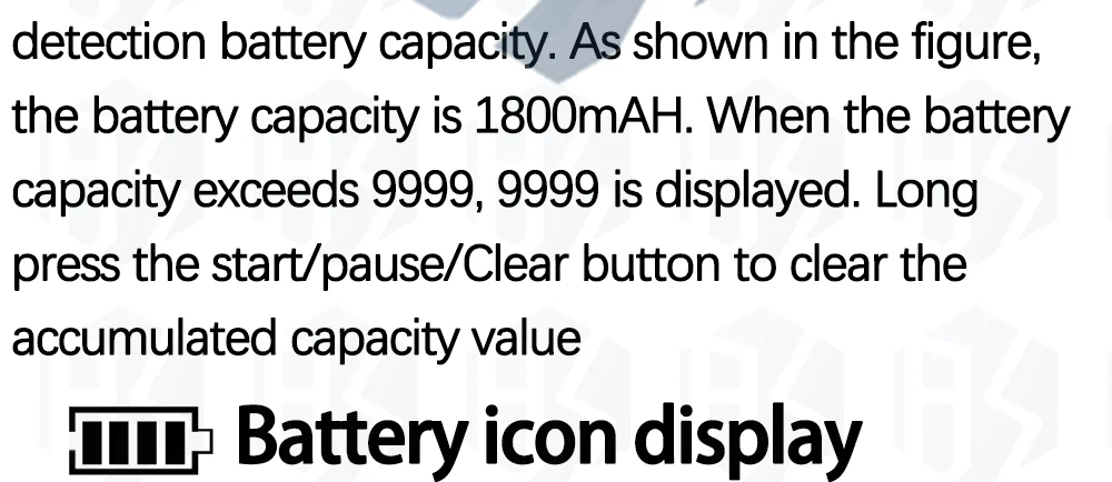 18650 Lithium-Batterie-Kapazitäts tester Modul hochpräzise XH-M239 LCD-Digital anzeige echte Kapazität Modul mah/mwh Messung – Detail 22