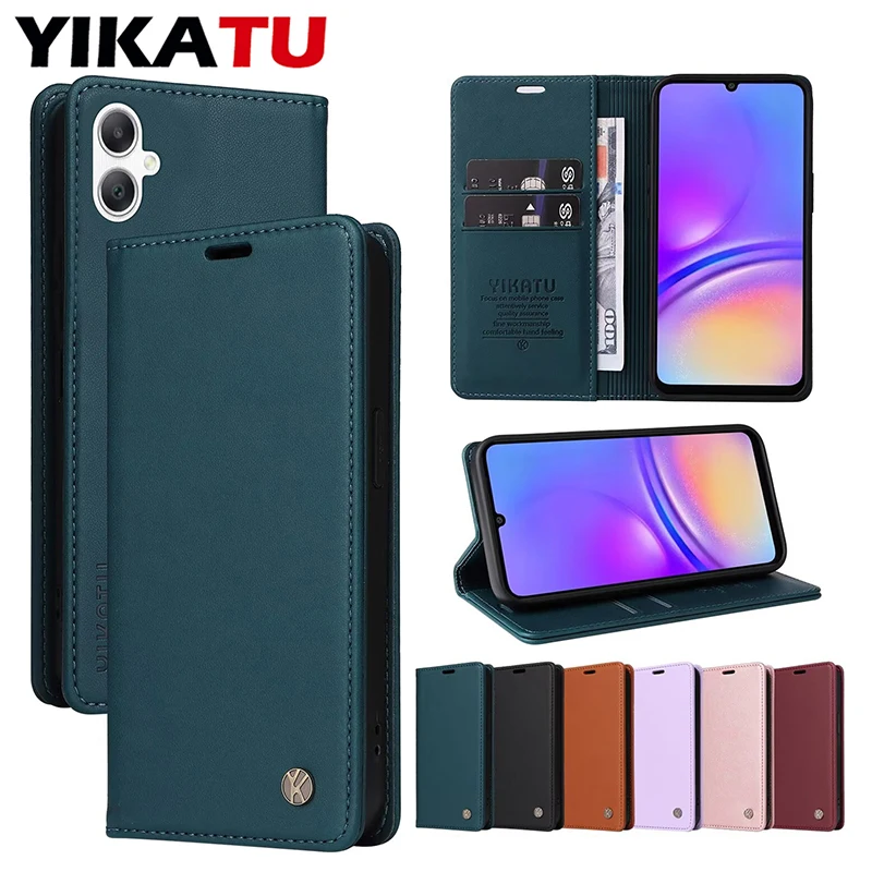 Flip Case für Samsung Galaxy A12 A13 A14 A15 A22 A23 A24 A25 A32 A33 A34 A35 A52S A53 A54 A55 A72 A73 Leder Wallet Standhülle – Detail 1