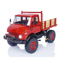 LESU 1/10 RC Metal Crawler 4*4 Off-Road Vehicles for U406 Radio Control Cars Painted Assembled Light Sound Model Toy THZH1443 2