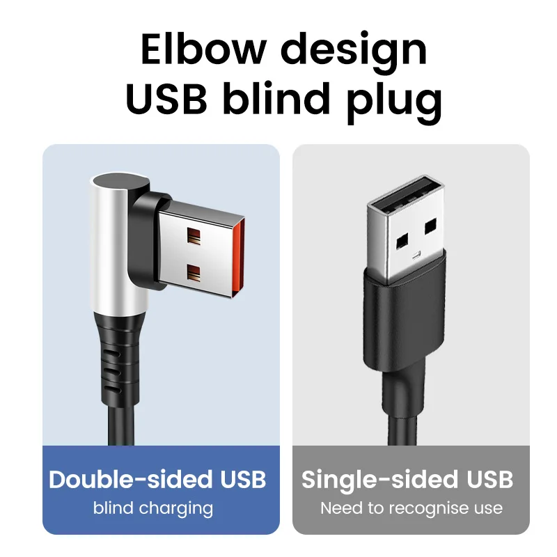 Fast Charging Type C to USB C Telescopic Data Cable