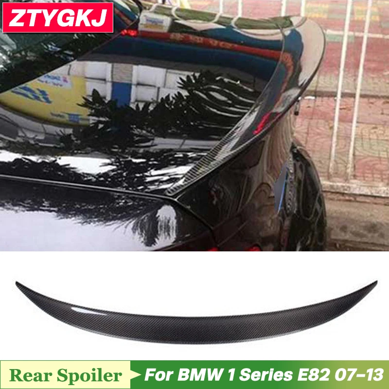 

High Quality P Style Carbon Fiber Trunk Wing Rear Spoiler For BMW 1 Series E82 Tuning 2007-2013