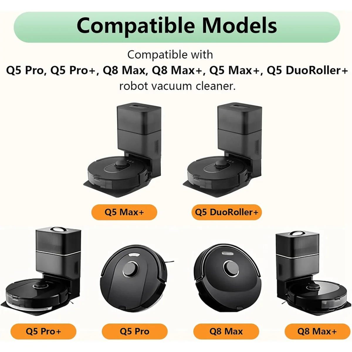 FZFZ For Q5 Pro Q5 Pro+(Plus) Max+(Plus) DuoRoller+(Plus) Q8 Max Q8 Max+(Plus) Robot Vacuum Cleaner Parts