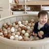 Playable Sand and Water Baby Ball Pool -Inflatable Children's Ocean Fence Indoor Household Thickened Bobo Pool Fun Toys for Kids 5
