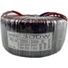 300W toroidal transformer 220V to dual 24V dual 18V power amplifier transformer audio amplifier power supply can be customized 1