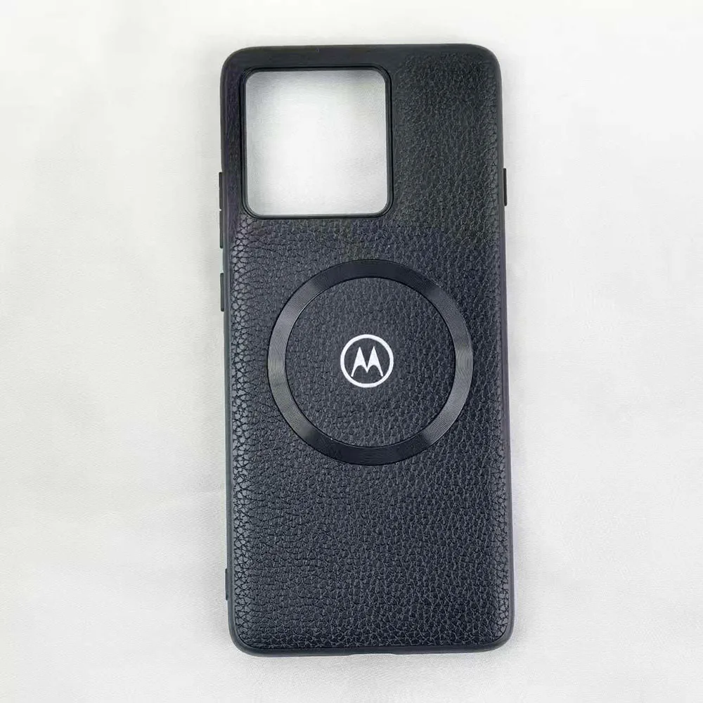 Leather Magnetic Phone Case with MagSafe Charging Compatibility
