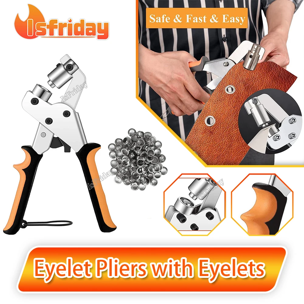 EyeletPliersforTarpaulinsEyeletPliersSetwith300EyeletsDiameter