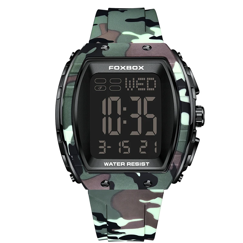 LIGE موضة جديدة للرجال ساعات العلامة التجارية الفا...