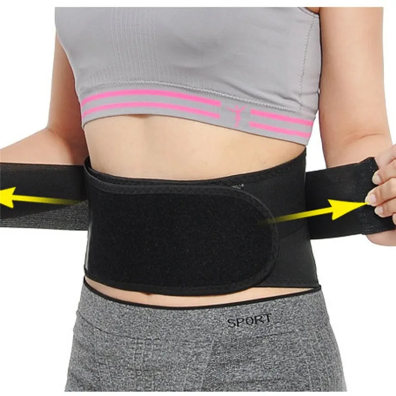 Adjustable Waist Tourmaline Self heating Magnetic Therapy Back Waist Support Belt Lumbar Brace Massage Band Health Care 2