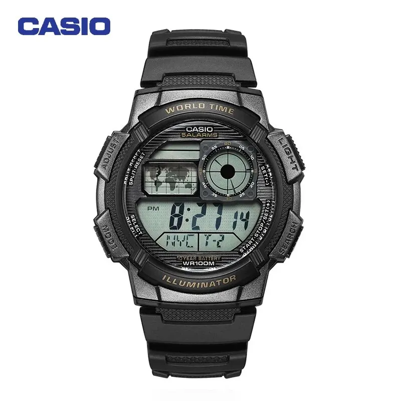 Casio AE-1000W/1500W/1100WSports Watch multifunzionale guida data cronometro studente orologio maschile esterno impermeabile maschio digitale