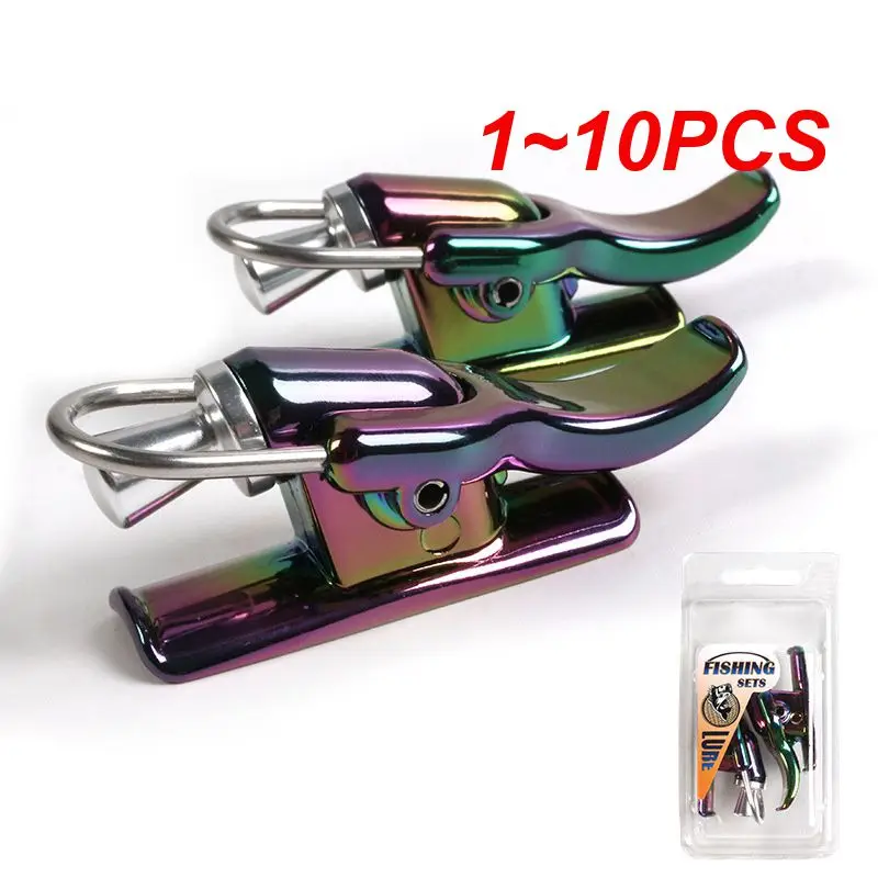 1~10PCS Remote Throw Wheel Handle Portable Sea Fishing Casting Trigger Aluminum Alloy Finger Protector Sea Fishing Casting