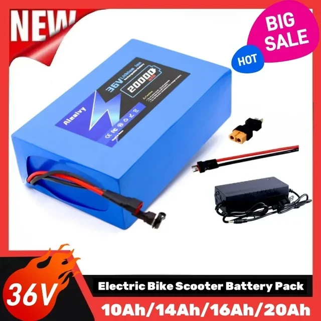 10S7P 36V 20000mAh batterie au Lithium pour Scooter électrique 18650 batterie 36V 12/16/20Ah batterie de Scooter électrique 1