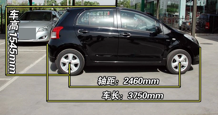 Рисунок 4 - резиновые наружные окна для хэтчбека Yaris 2006-2013