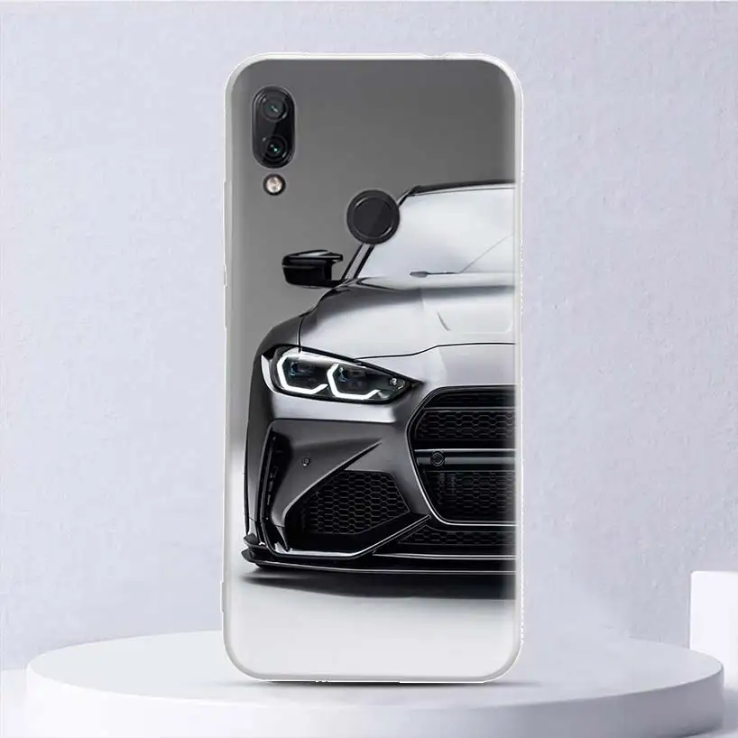 Monochrome Sport-Inspired Soft Phone Case