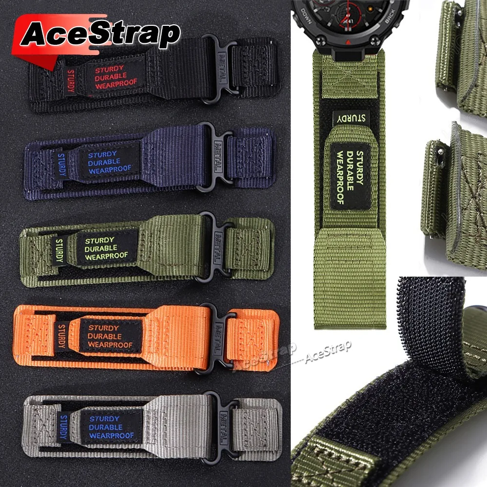 Premium Sports Nylon Strap for Smartwatch – Durable and Stylish Watch Band Accessory