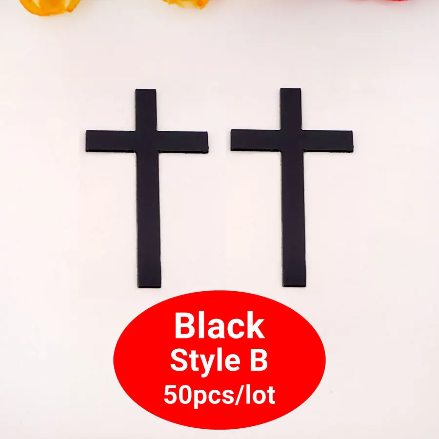 20 teile/los Kleine Acryl Gold Spiegel Kreuz Silber Aufkleber 3D DIY Ehe Wand Kreuze Hause Dekoration Gast Geschenk Zubehör – Detail 4