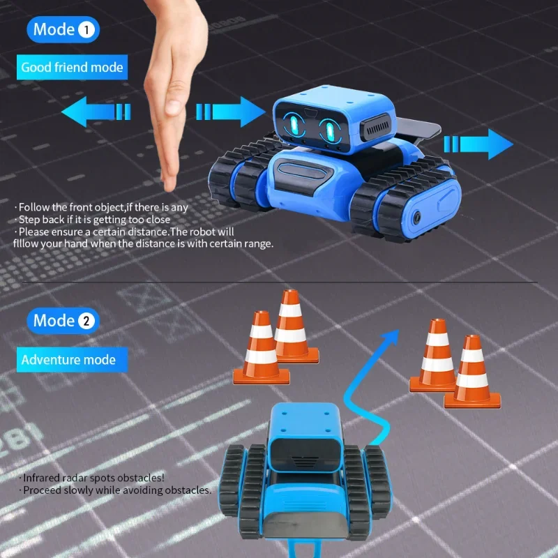 Children's programming DIY assembled intelligent robot singing and dancing multi-functional robot toys children's birthday gifts 3
