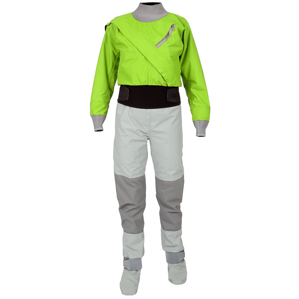 Women's Kayaking Latex Dry Suit, Waterproof Material, Fabric, Surfing, Rafting, Diving Sports and Leisure, 3 Layer