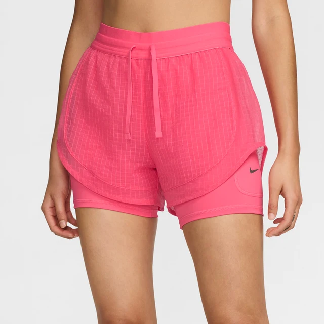 Nike officiel véritable mode femmes à lacets course 2-en-1 short de sport FV6362-629 1