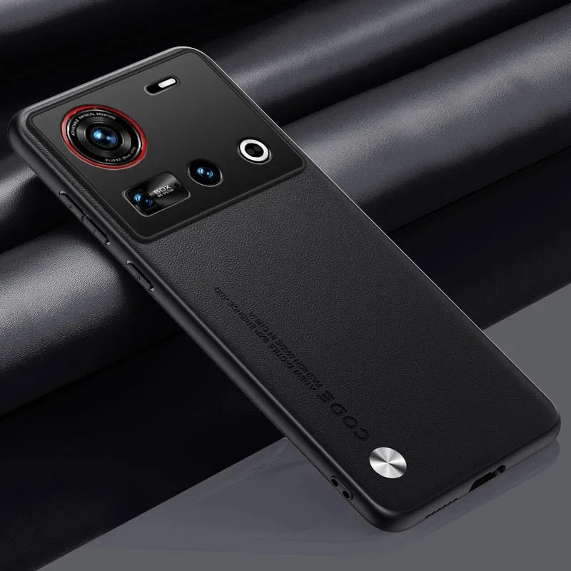 Luxury PU Leather Shockproof Phone Case with Full Protection