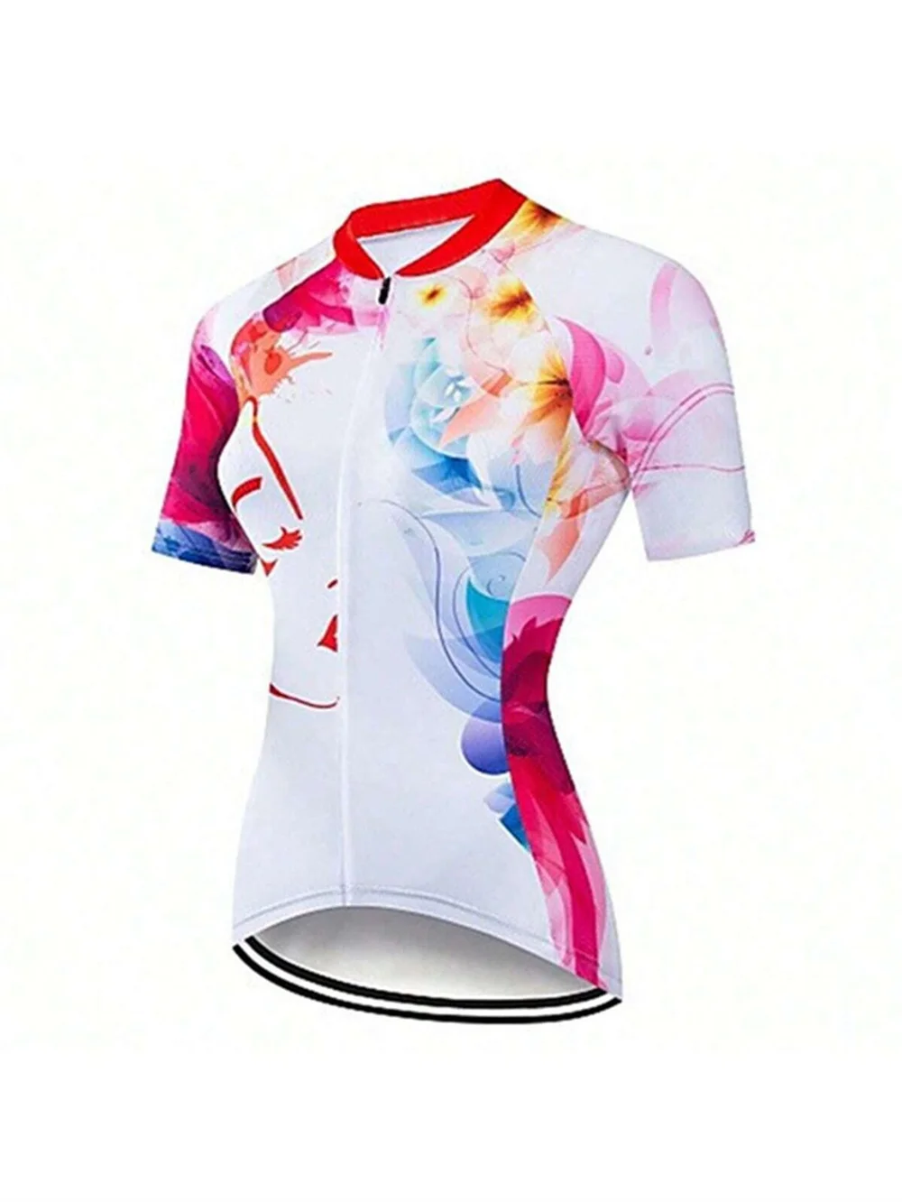 Cycling Shirt Women's Cycling Jersey Quick Dry Breathable Bike Shirts with Pockets, Bicycle Clothing for Road Biking Riding