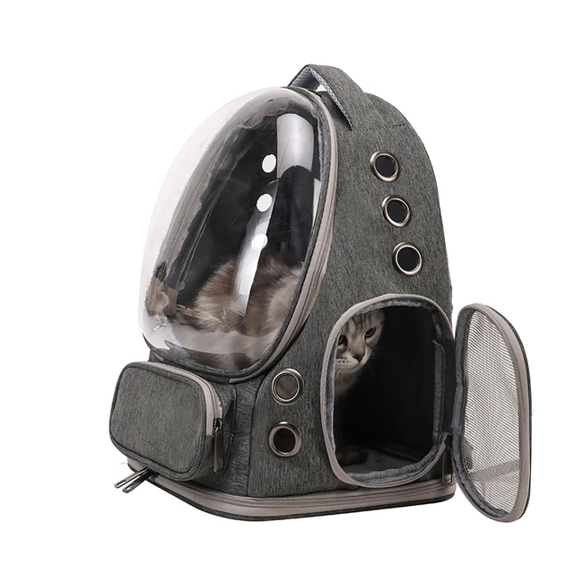 Pet Backpack Portable Travel Backpack Dogs and Cats Travel Portable Back Bag  Large capacity, Pet Carrier Bag for Cats and Dogs 5