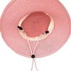 Portable Hat Lanyard Adjustable Hat Strap Clip for Adult Teens Outdoor Camping Travel Windproof Cap Holder Anti-lost Rope Cord 4