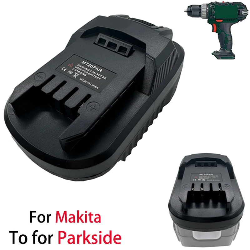 Convertitore Adattatore Batteria Mt20Par Per Batteria Agli Ioni Di Litio Makita 18V Bl1830 Per Utensili Elettrici Cordless Parkside 20V Pap20A1