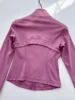 Lemon Long Sleeve With Pockets Cropped Defines Sport Jacket Quick Dry Breathable Fitness Yoga Running Zip Up Jacket Workout Coat 3